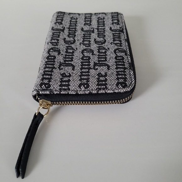 JUICY COUTURE WALLET FAUX LEATHER ZIP AROUND SMALL CLUTCH - Picture 7 of 12